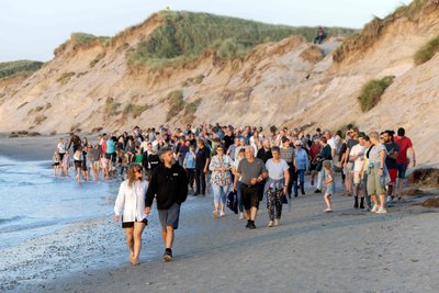 Pmaldos prie Danijos kopų žuvusiems berniukams atminti