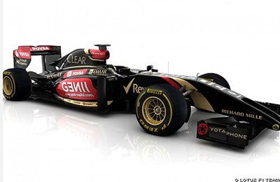 F-1 "Lotus E22" automobilis  