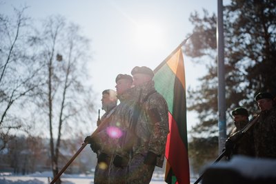 NATO Daugianacionalinės kovinės grupės integracijos ir vadovavimo Vokietijos 45-ajai brigadai „Lietuva“ perdavimo ceremonija