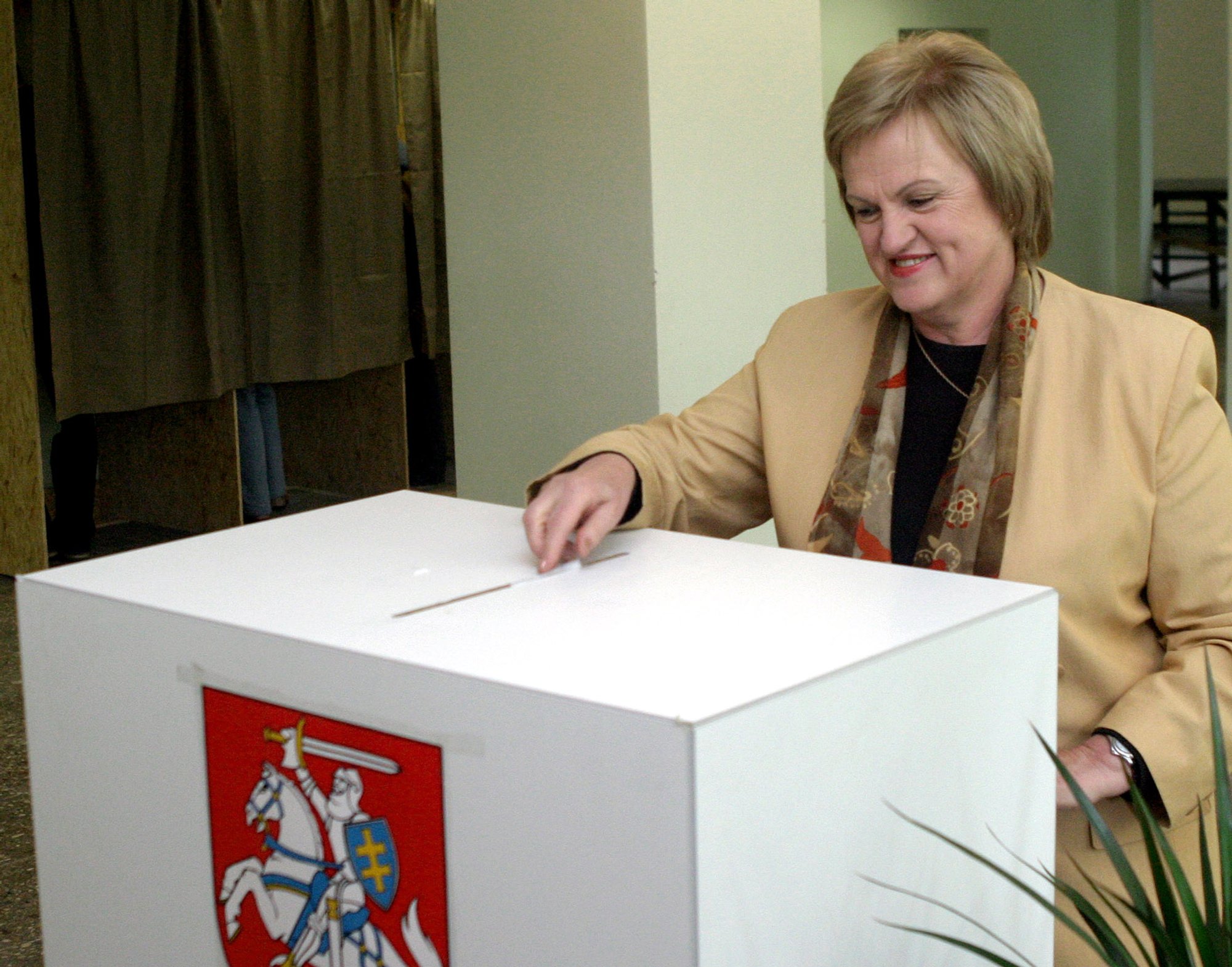 Lithuanian politician expresses condolences on the death of former Prime Minister Prunskienė