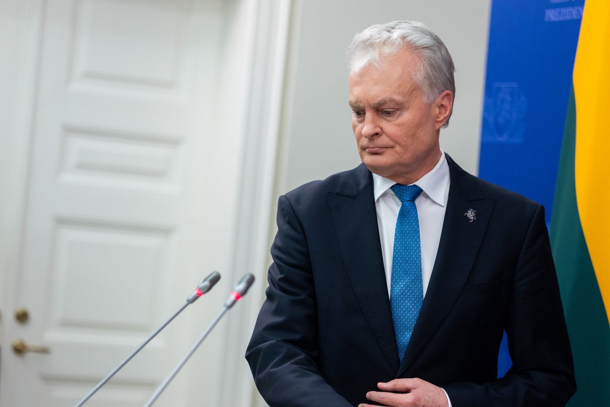 Nausėda says no sign of goodwill from Belarus for dialogue