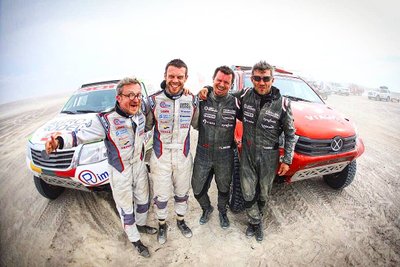 Saulius Jurgelėnas, Vaidotas Žala, Antanas Juknevičius, Darius Vaičiulis. #iGo2Dakar nuotr.