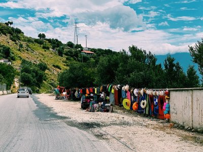 Vlore kurorto paplūdimys