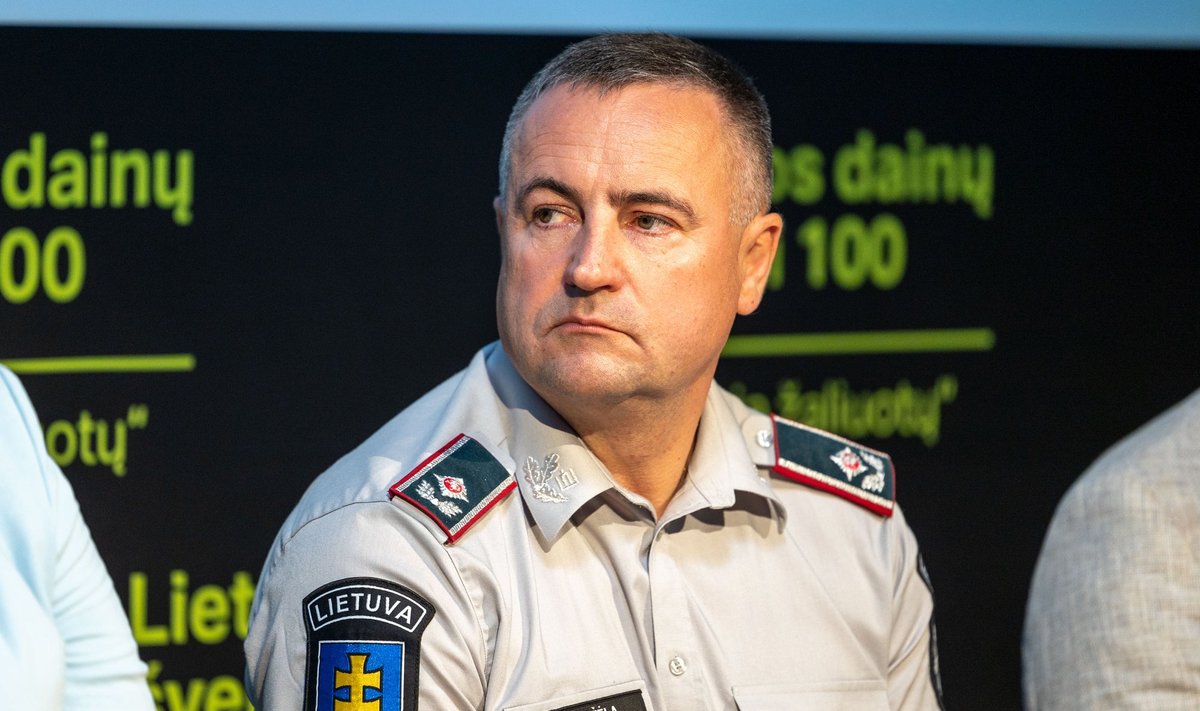 Police chief Požėla offered to head Fire and Rescue Department, sources say