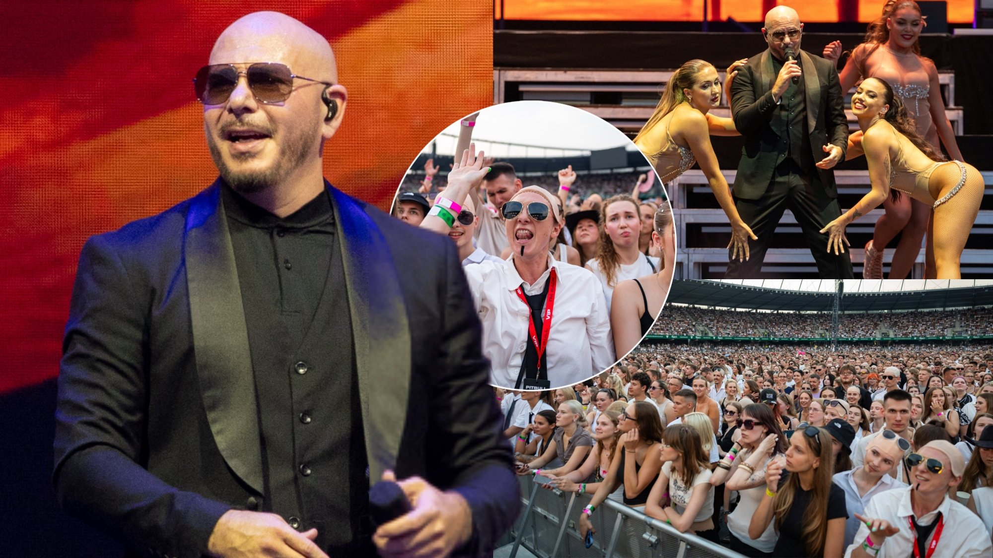 Pitbull Ignites Kaunas with Sizzling Performance and Fan-Inspired Spectacle