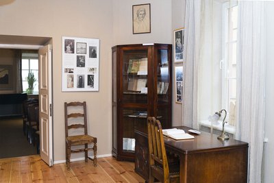 Inside Čiurlionis House in Vilnius  Photo © Ludo Segers @ The Lithuania Tribune