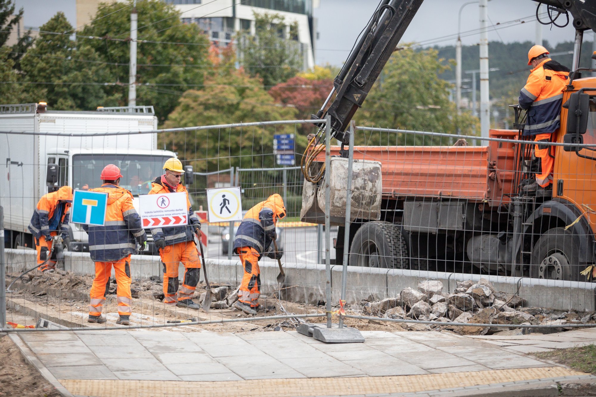 Vilnius Mayor Promises Completion of 11 Key Street Projects by September