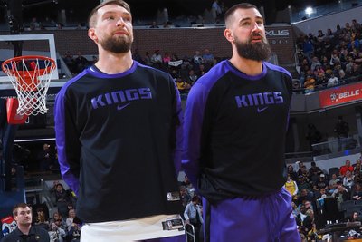 Domantas Sabonis ir Jonas Valančiūnas