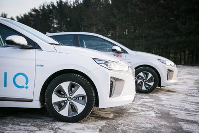 Elektrinis ir hibridinis "Hyundai IONIQ" modeliai