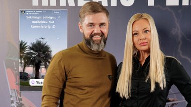 Po Mios pranešimo apie skyrybas – karti Deivido Ringės žinutė: sėkmingai pabėgau