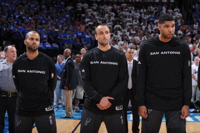 Tony Parkeris, Manu Ginobili, Timas Duncanas