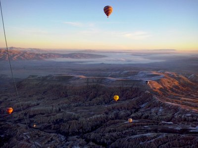 Kapadokija, Turkija