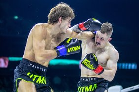 „UTMA 12“: čempioniškoje spartiečių akistatoje – Avlasevičiaus pergalė techniniu nokautu