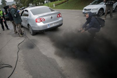 Automobilio taršos matavimas