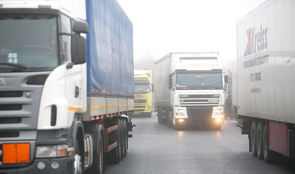 Baltarusijos pasienis - sunkvežimiai