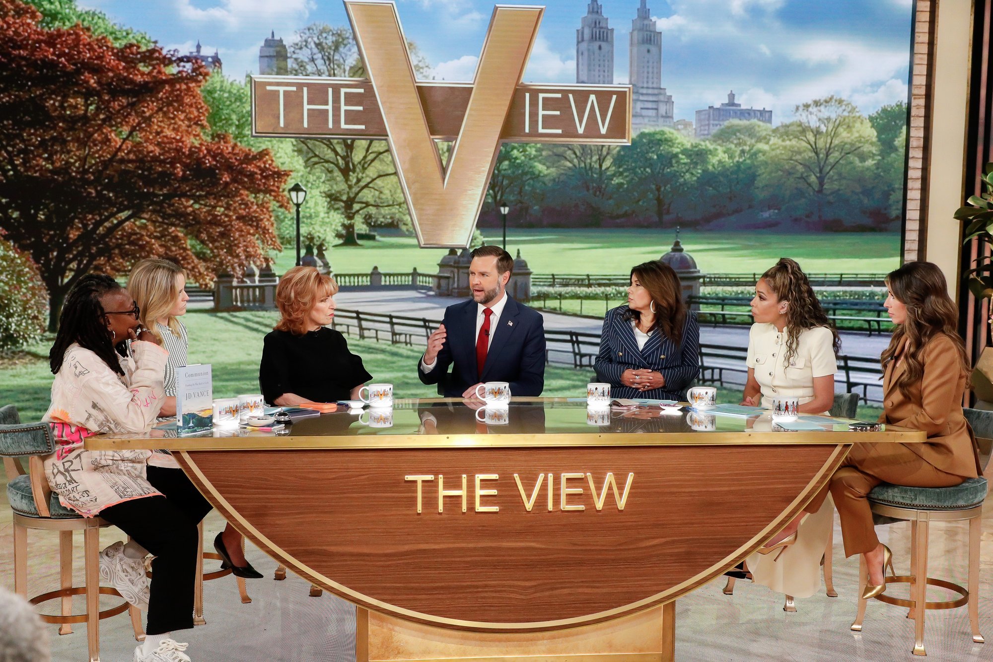 Vance's Book Promotion on 'The View' Descends into Confrontation