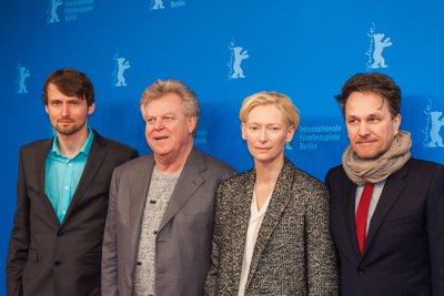 Bartek Dziadosz, Colin MacCabe, Tilda Swinton and Christopher Roth