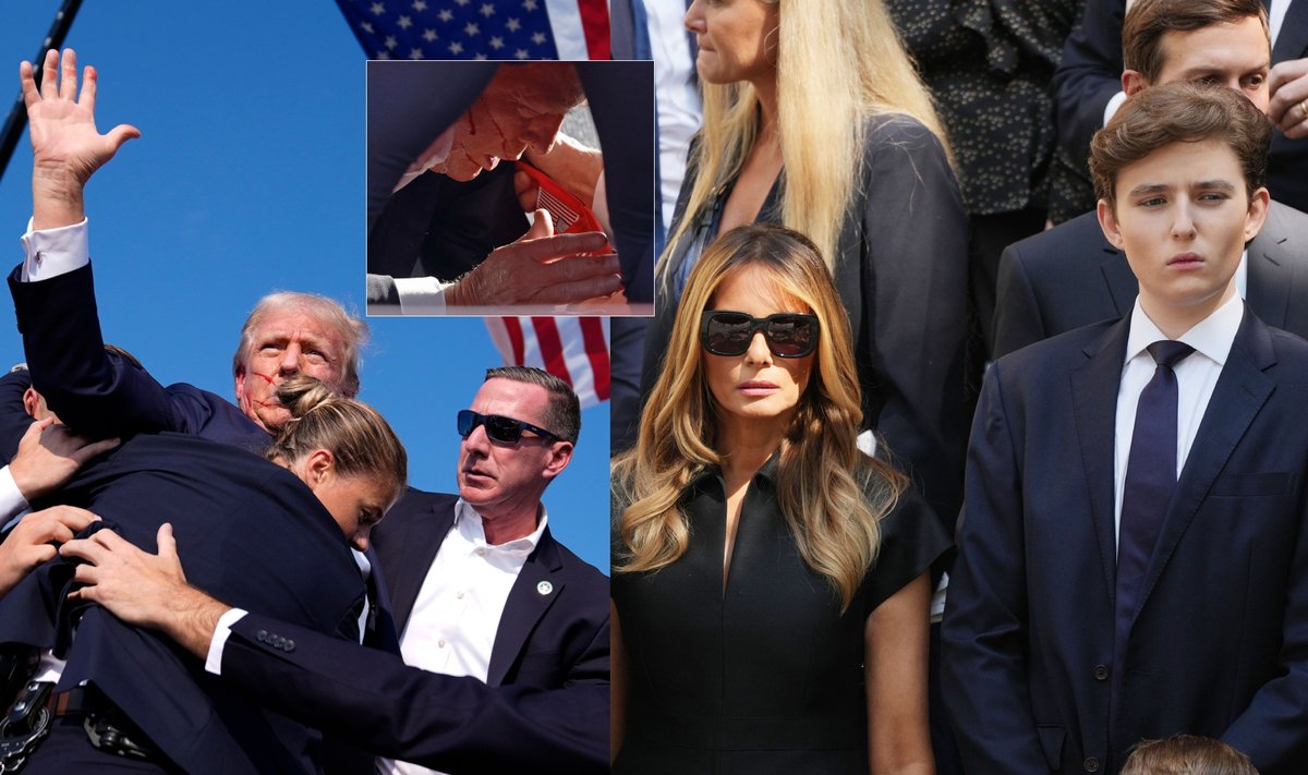 Pasikėsinimas į Donaldą Trumpą, Melania Trump, Barronas Trumpas