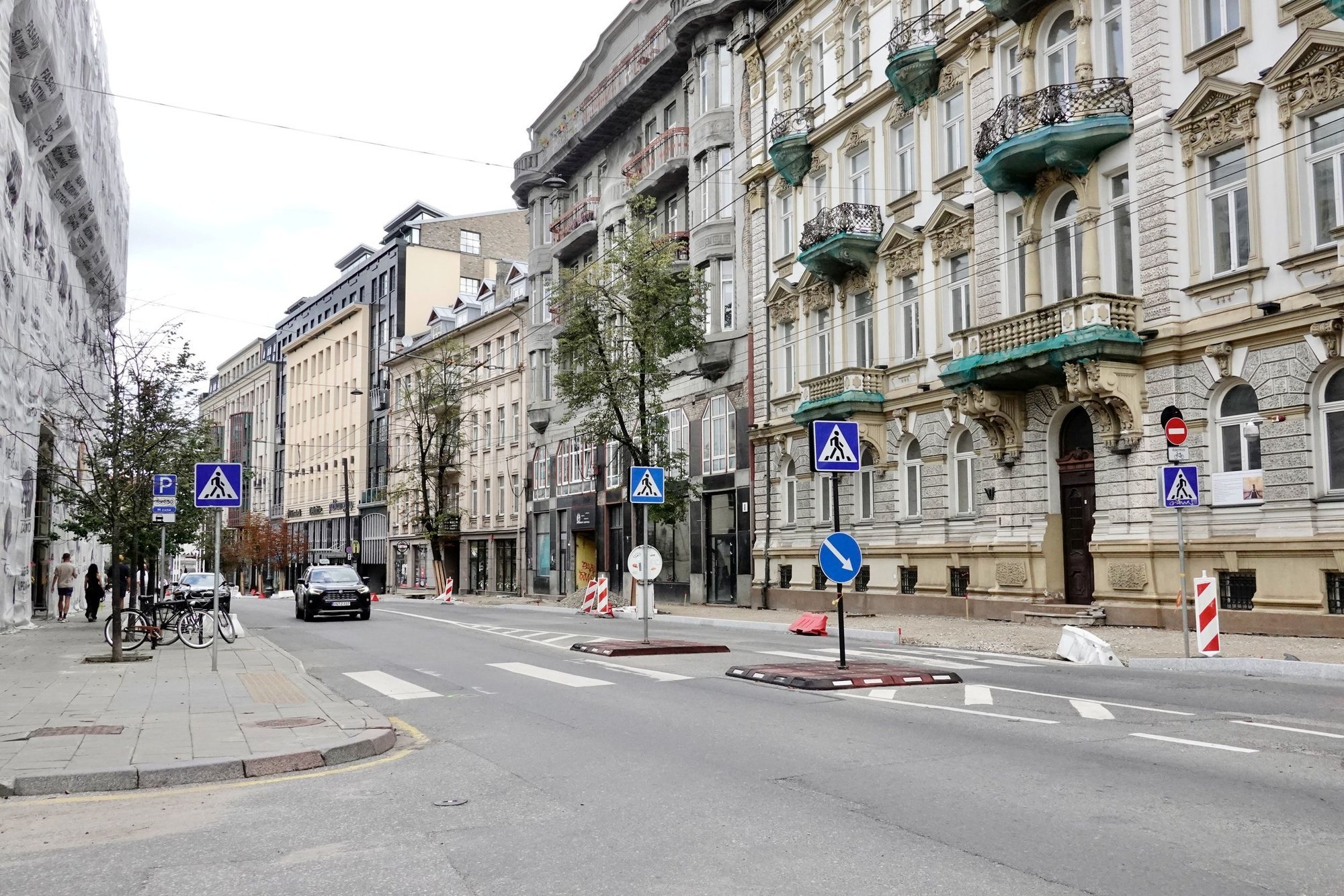Major Renovation of Jogailos Street Begins in Vilnius