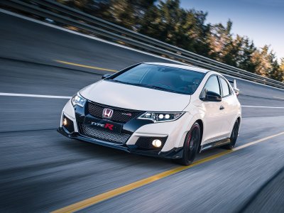 Dabartinės kartos "Honda Civic Type R"