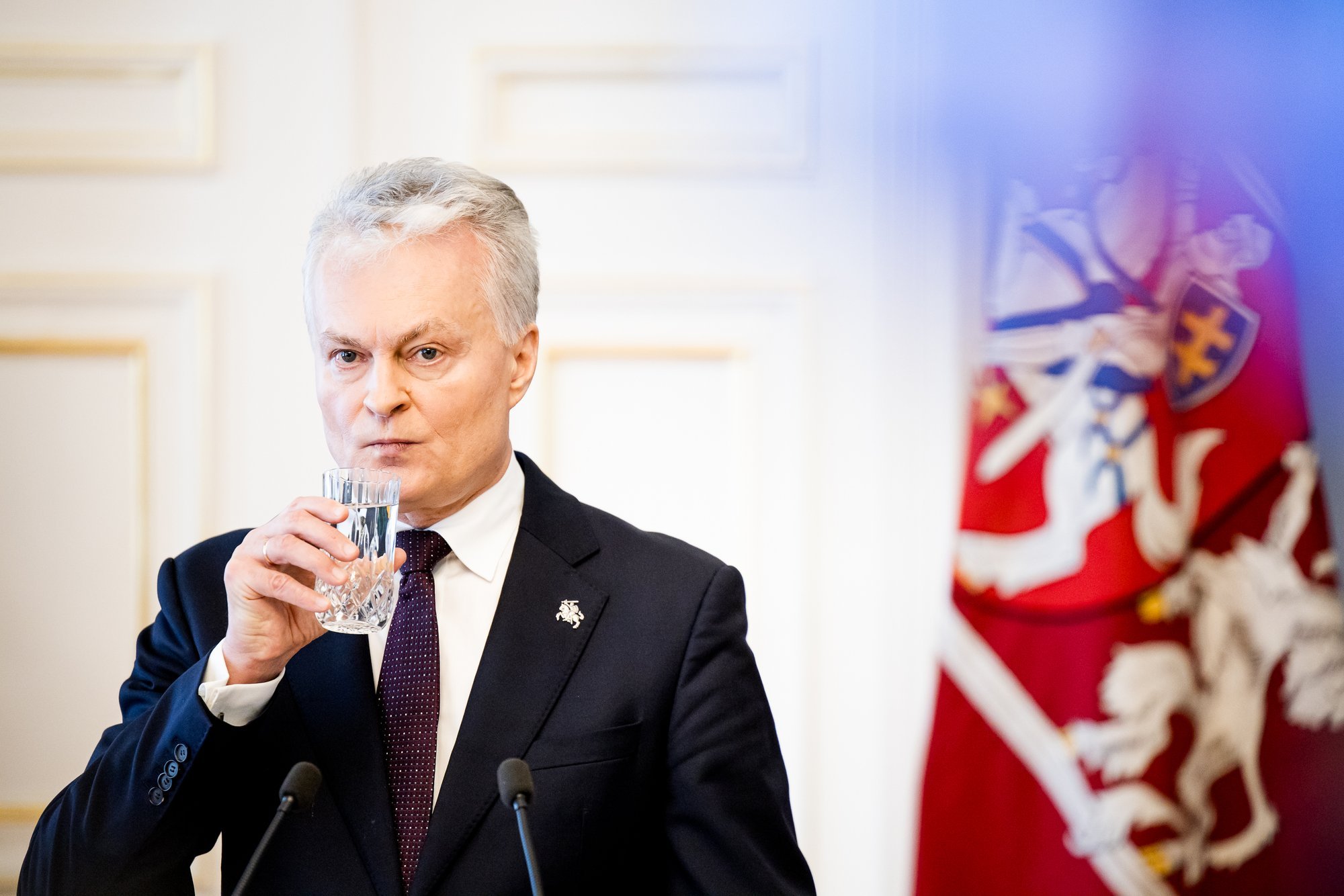 Po zamieszaniu na Litwie Nausėda opowiedział, jaką odpowiedź otrzymał od polskiego prezydenta