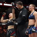 UFC nutrūko Rose Namajunas pergalių serija