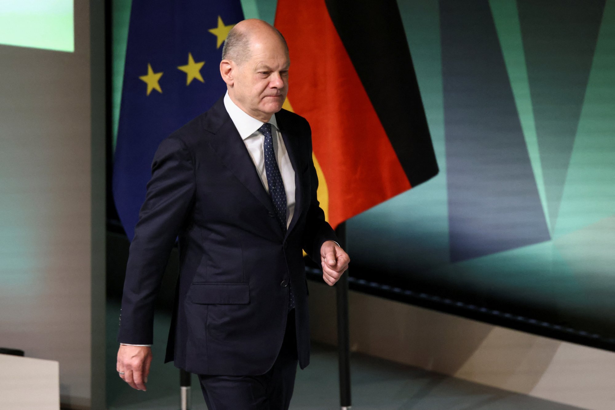 Apie istorinį momentą prabilusiam Scholzui – nemalonus atkirtis: tai ...