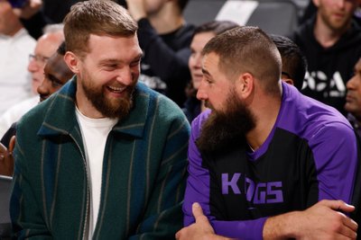 Domantas Sabonis ir Jonas Valančiūnas