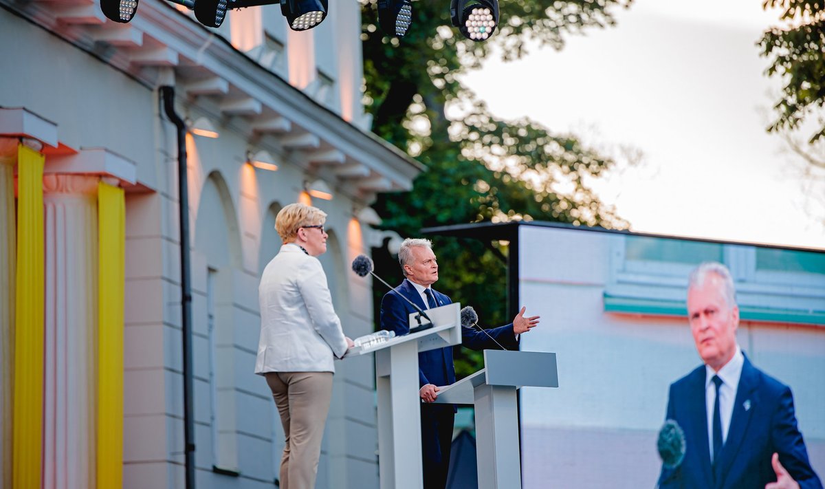 Prezidento rinkimų debatai Daukanto aikštėje