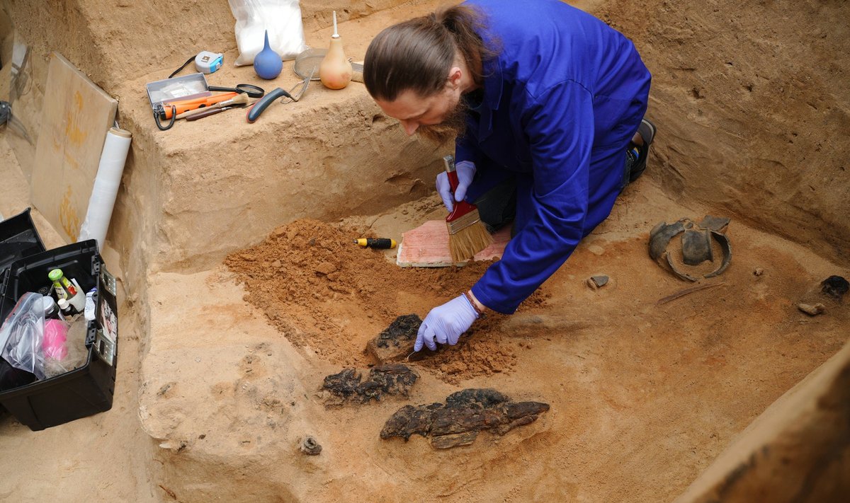 Nauji archeologiniai atradimai Verkių dvaro sodybos teritorijoje