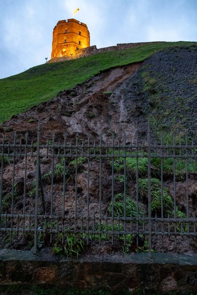 Nuošliauža Gedimino kalne