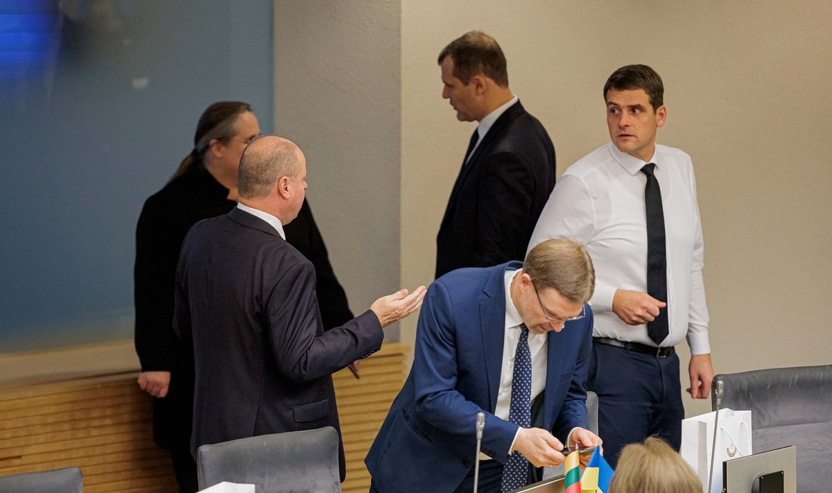 Saulius Skvernelis, Agnė Širinskienė, Gintautas Paluckas, Remigijus Žemaitaitis, Linas Kukuraitis