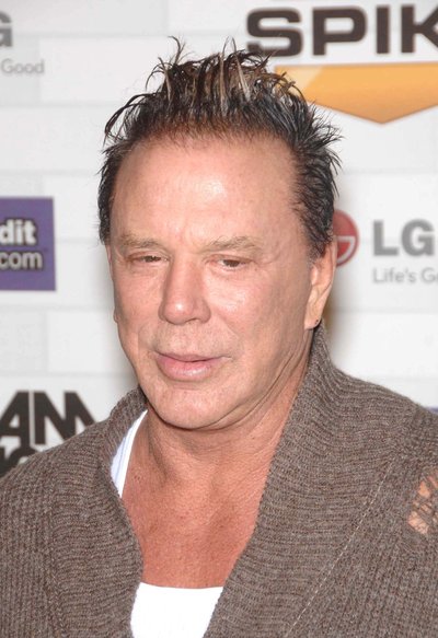 Holivudo aktorius Mickey Rourke / Foto: Scanpix