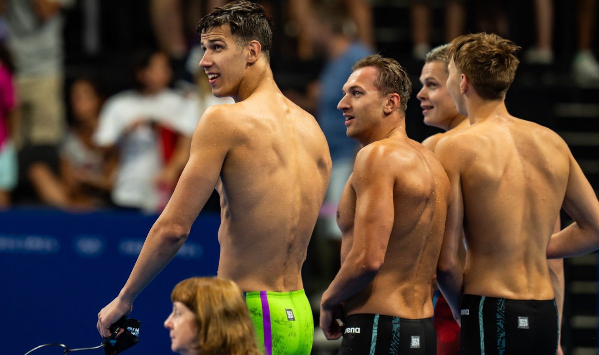 Olimpinių žaidynių vyrų plaukimo estafetė 4x200 m laisvu stiliumi