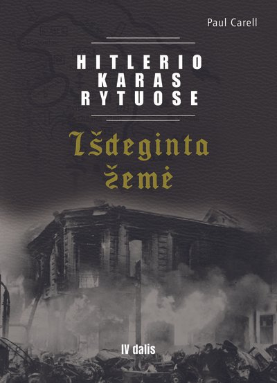 Knygos „Išdeginta žemė“ viršelis