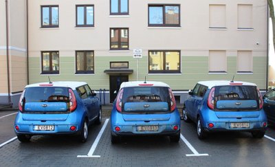 Klaipėdos savivaldybė nuomoja "Kia Soul" elektromobilius