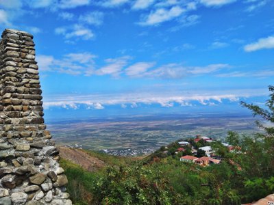 Panorama nuo gynybinės sienos fragmentų