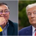 JAV lėktuvų su deportuotais migrantais nepriėmusiai Kolumbijai – griežtas Trumpo kirtis