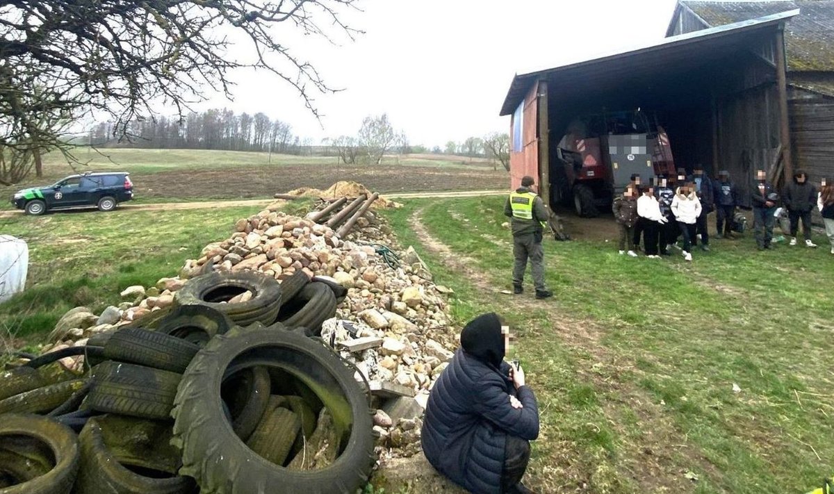 В Литве пограничники задержали двух граждан Украины. 