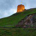 Landslide damage to Gediminas Hill repaired