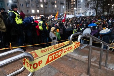 Protestas "Dešimt tylos minučių" 