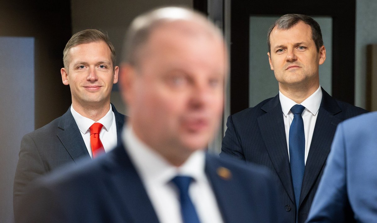 Robert Duchnevič, Gintautas Paluckas, Saulius Skvernelis