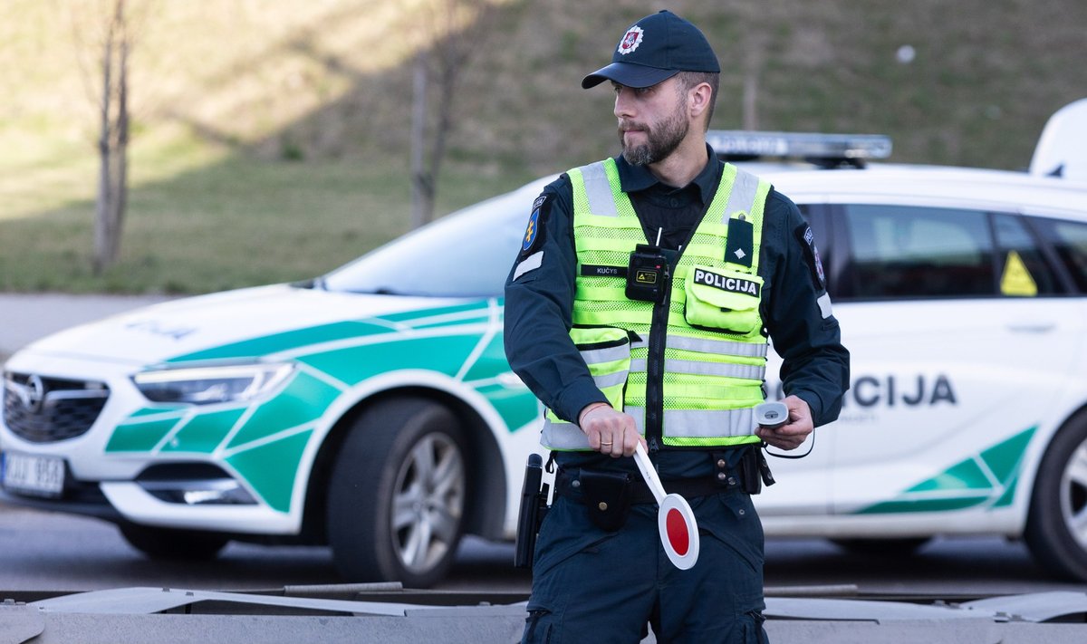 Policijos reidas Vilniuje