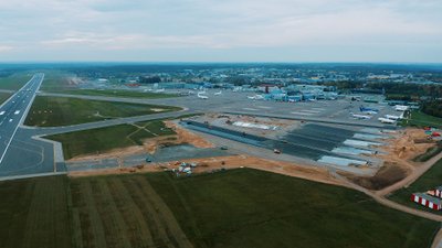 Vilniaus oro uoste atnaujinti riedėjimo takai