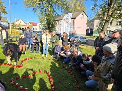 Organų donorų pagerbimas Gargžduose