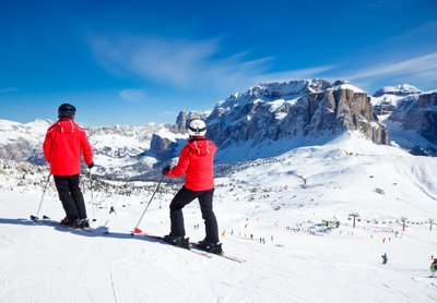  Val Di Fassa slidinėjimo kurortas Italijoje