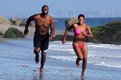 Dwyane'as Wade'as ir  Gabrielle Union