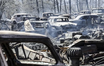 Tūkstančiai žmonių evakuota dėl didžiausio šį sezoną miško gaisro Šiaurės Kalifornijoje