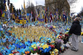 Ukrainoje žuvusio lietuvio palaikai pervežti į Kyjivą