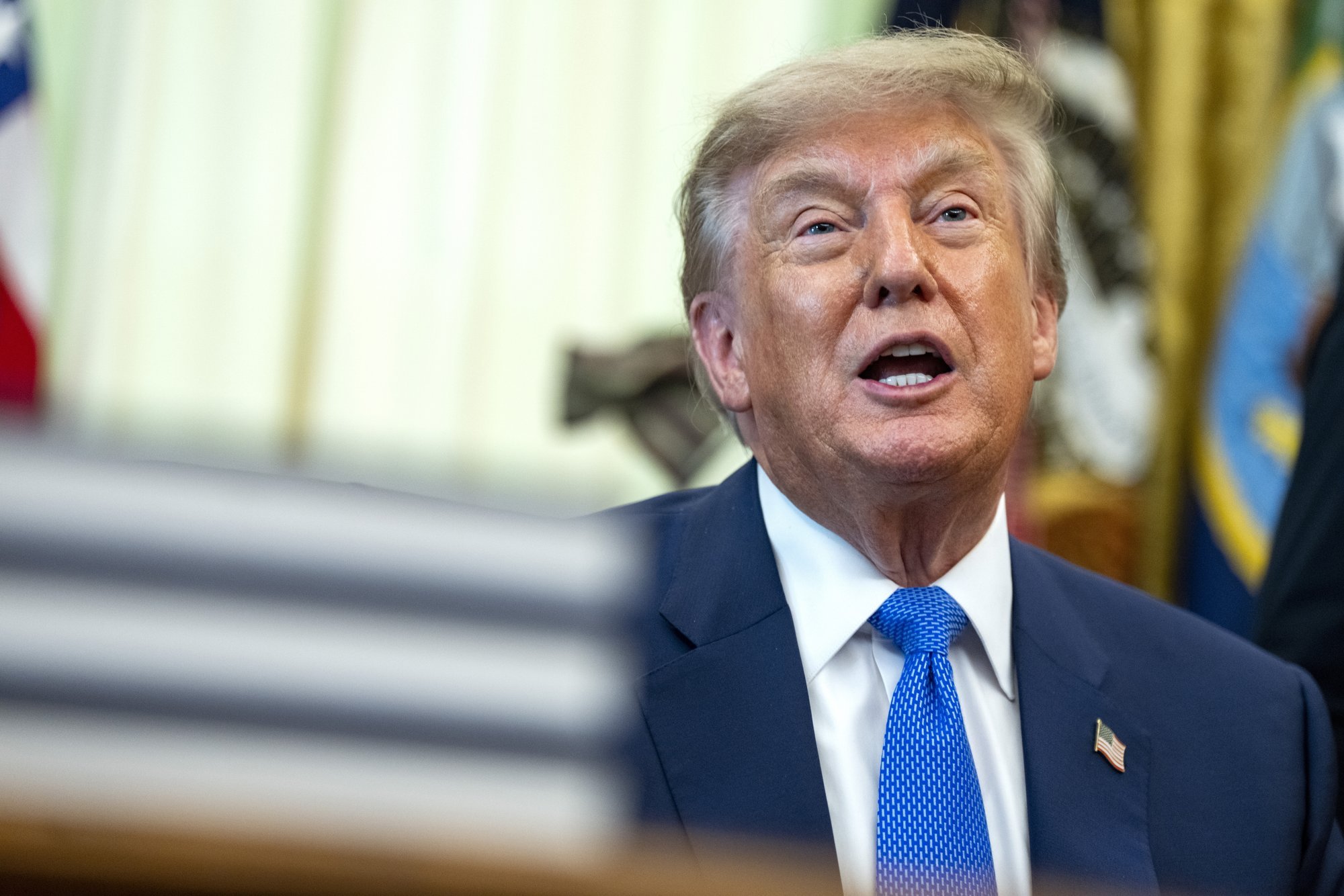 Trump: US completely controls Strait of Hormuz
